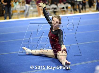 Thumbnail 3 in CHSAA 5A Gymnastics Championships (Day 1 First Half) photogallery.