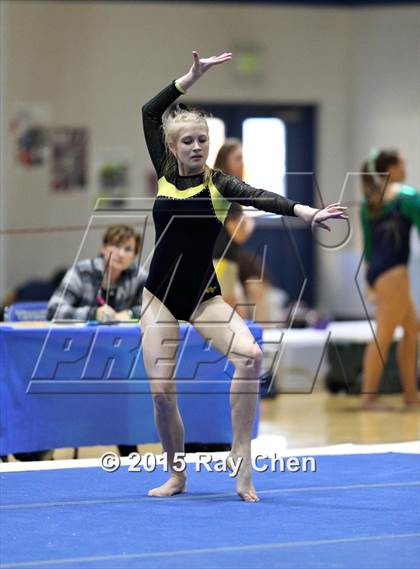 Thumbnail 1 in CHSAA 5A Gymnastics Championships (Day 1 First Half) photogallery.