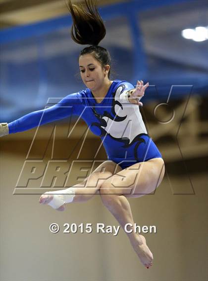 Thumbnail 3 in CHSAA 5A Gymnastics Championships (Day 1 First Half) photogallery.