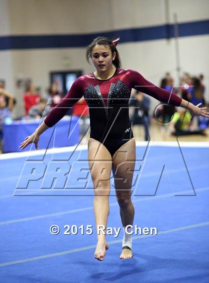 Thumbnail 1 in CHSAA 5A Gymnastics Championships (Day 1 First Half) photogallery.