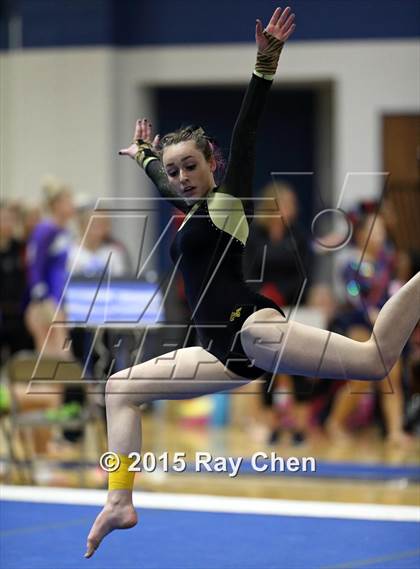 Thumbnail 2 in CHSAA 5A Gymnastics Championships (Day 1 First Half) photogallery.