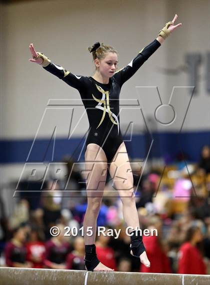 Thumbnail 3 in CHSAA 5A Gymnastics Championships (Day 1 First Half) photogallery.