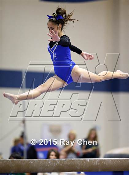 Thumbnail 1 in CHSAA 5A Gymnastics Championships (Day 1 First Half) photogallery.