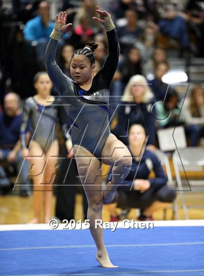 Thumbnail 1 in CHSAA 5A Gymnastics Championships (Day 1 First Half) photogallery.