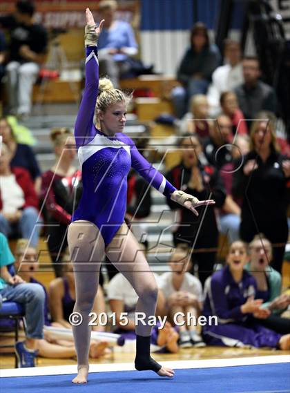 Thumbnail 1 in CHSAA 5A Gymnastics Championships (Day 1 First Half) photogallery.