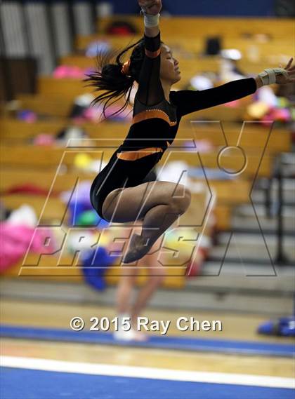 Thumbnail 2 in CHSAA 5A Gymnastics Championships (Day 1 First Half) photogallery.