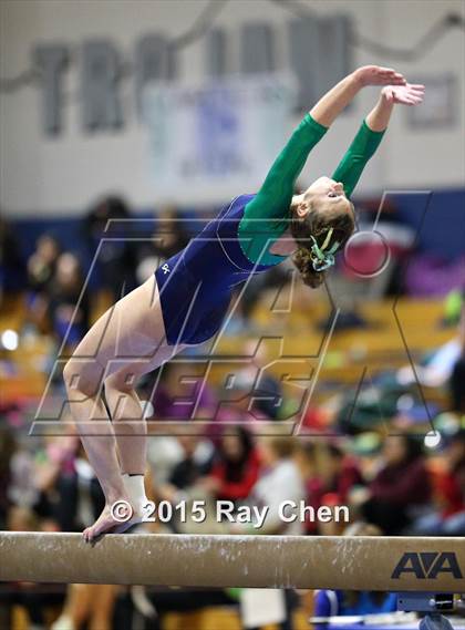Thumbnail 3 in CHSAA 5A Gymnastics Championships (Day 1 First Half) photogallery.