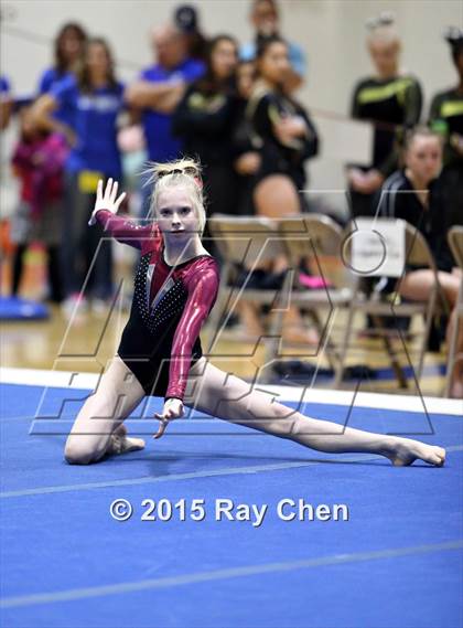 Thumbnail 2 in CHSAA 5A Gymnastics Championships (Day 1 First Half) photogallery.