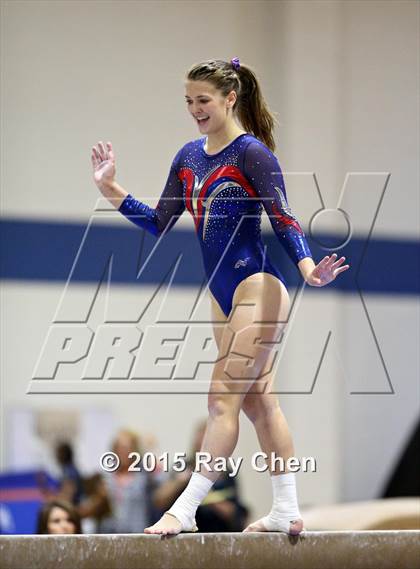 Thumbnail 2 in CHSAA 5A Gymnastics Championships (Day 1 First Half) photogallery.