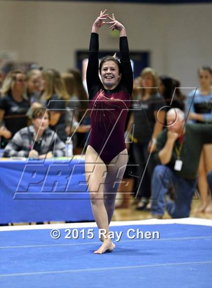 Thumbnail 1 in CHSAA 5A Gymnastics Championships (Day 1 First Half) photogallery.