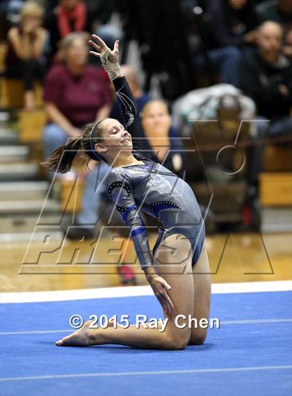 Thumbnail 3 in CHSAA 5A Gymnastics Championships (Day 1 First Half) photogallery.