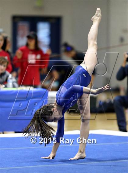 Thumbnail 2 in CHSAA 5A Gymnastics Championships (Day 1 First Half) photogallery.