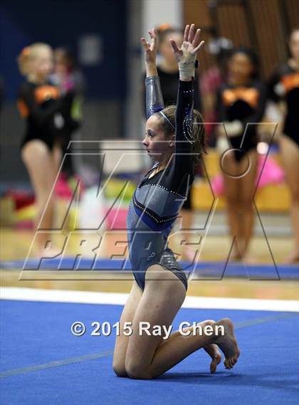 Thumbnail 3 in CHSAA 5A Gymnastics Championships (Day 1 First Half) photogallery.