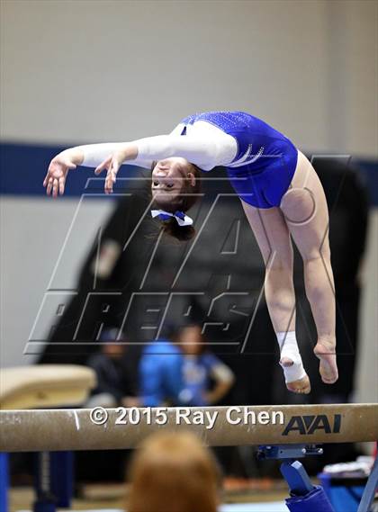 Thumbnail 3 in CHSAA 5A Gymnastics Championships (Day 1 First Half) photogallery.