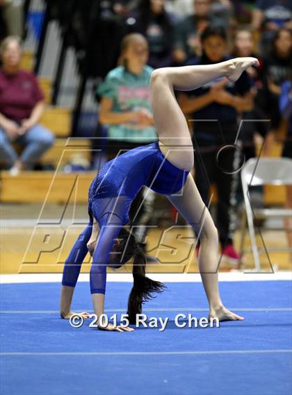Thumbnail 2 in CHSAA 5A Gymnastics Championships (Day 1 First Half) photogallery.
