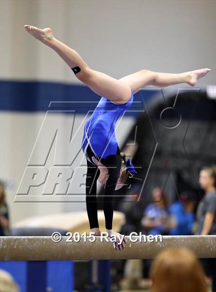 Thumbnail 3 in CHSAA 5A Gymnastics Championships (Day 1 First Half) photogallery.