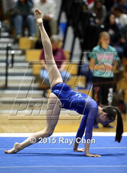 Thumbnail 3 in CHSAA 5A Gymnastics Championships (Day 1 First Half) photogallery.