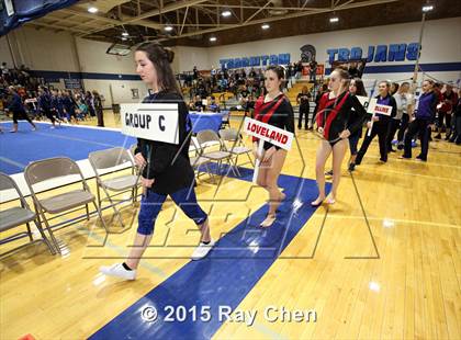 Thumbnail 3 in CHSAA 5A Gymnastics Championships (Day 1 First Half) photogallery.