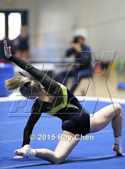 Thumbnail 1 in CHSAA 5A Gymnastics Championships (Day 1 First Half) photogallery.