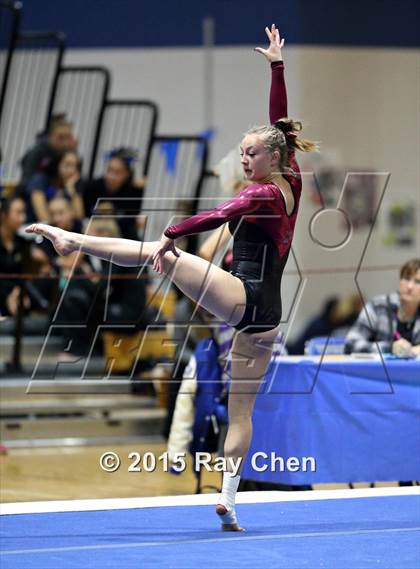 Thumbnail 3 in CHSAA 5A Gymnastics Championships (Day 1 First Half) photogallery.
