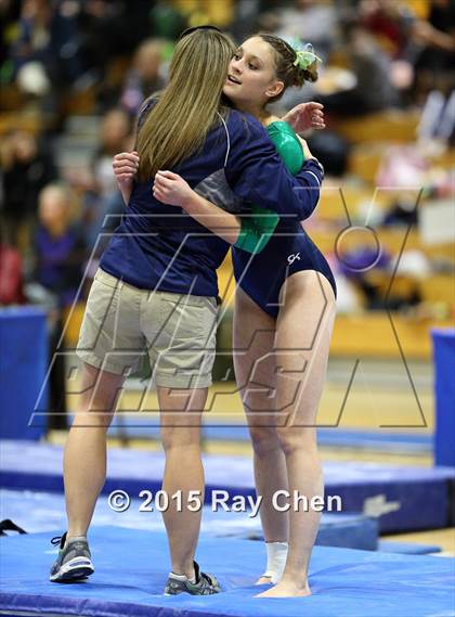 Thumbnail 3 in CHSAA 5A Gymnastics Championships (Day 1 First Half) photogallery.