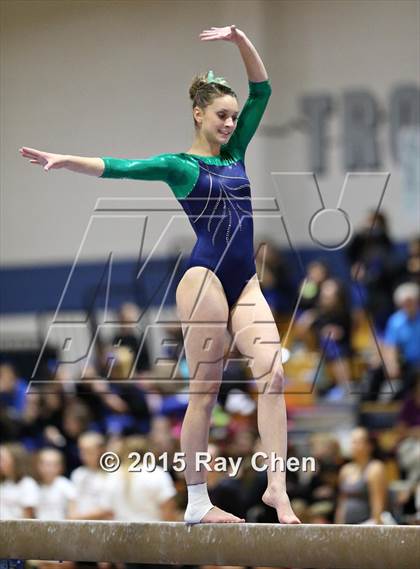 Thumbnail 2 in CHSAA 5A Gymnastics Championships (Day 1 First Half) photogallery.