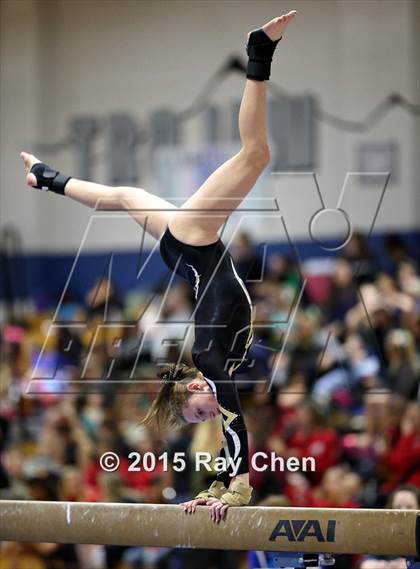 Thumbnail 1 in CHSAA 5A Gymnastics Championships (Day 1 First Half) photogallery.