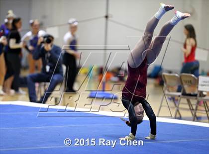 Thumbnail 2 in CHSAA 5A Gymnastics Championships (Day 1 First Half) photogallery.