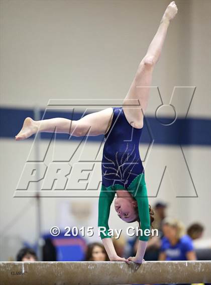 Thumbnail 1 in CHSAA 5A Gymnastics Championships (Day 1 First Half) photogallery.