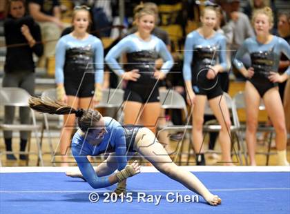 Thumbnail 2 in CHSAA 5A Gymnastics Championships (Day 1 First Half) photogallery.