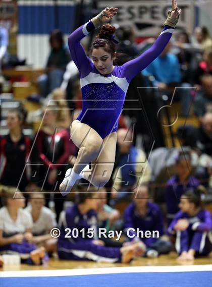 Thumbnail 1 in CHSAA 5A Gymnastics Championships (Day 1 First Half) photogallery.