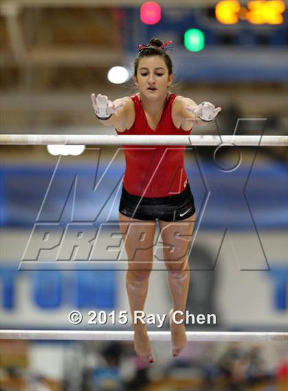 Thumbnail 2 in CHSAA 5A Gymnastics Championships (Day 1 First Half) photogallery.