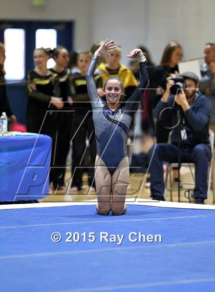 Thumbnail 3 in CHSAA 5A Gymnastics Championships (Day 1 First Half) photogallery.