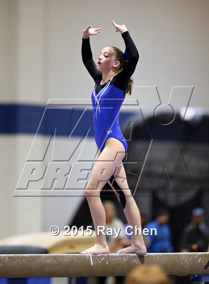 Thumbnail 2 in CHSAA 5A Gymnastics Championships (Day 1 First Half) photogallery.