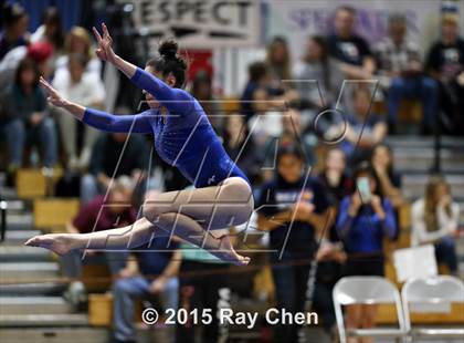 Thumbnail 3 in CHSAA 5A Gymnastics Championships (Day 1 First Half) photogallery.