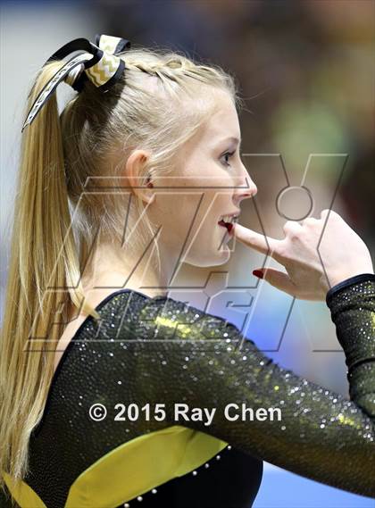 Thumbnail 2 in CHSAA 5A Gymnastics Championships (Day 1 First Half) photogallery.