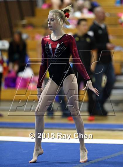 Thumbnail 2 in CHSAA 5A Gymnastics Championships (Day 1 First Half) photogallery.