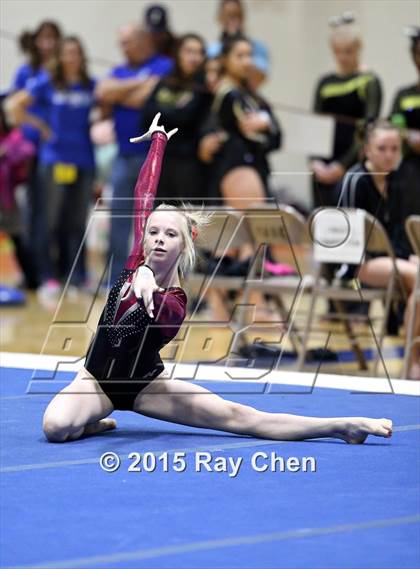 Thumbnail 1 in CHSAA 5A Gymnastics Championships (Day 1 First Half) photogallery.