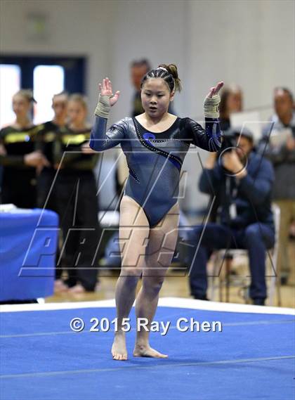 Thumbnail 1 in CHSAA 5A Gymnastics Championships (Day 1 First Half) photogallery.