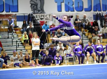 Thumbnail 2 in CHSAA 5A Gymnastics Championships (Day 1 First Half) photogallery.