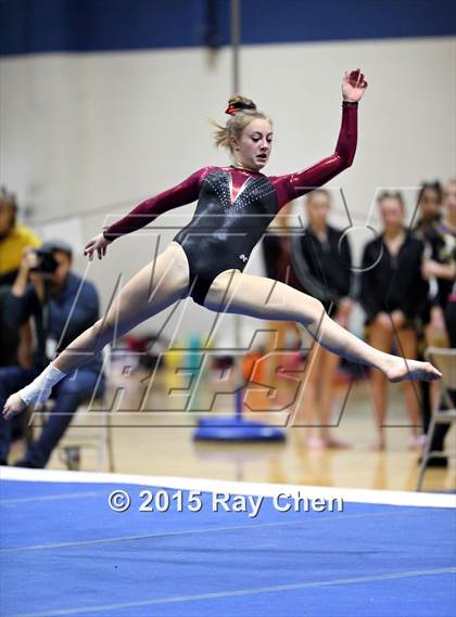 Thumbnail 1 in CHSAA 5A Gymnastics Championships (Day 1 First Half) photogallery.