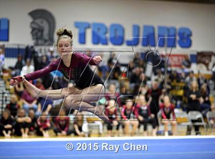 Thumbnail 1 in CHSAA 5A Gymnastics Championships (Day 1 First Half) photogallery.