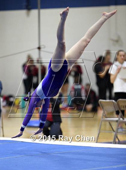 Thumbnail 1 in CHSAA 5A Gymnastics Championships (Day 1 First Half) photogallery.