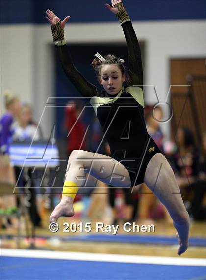 Thumbnail 3 in CHSAA 5A Gymnastics Championships (Day 1 First Half) photogallery.