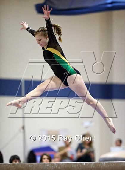 Thumbnail 2 in CHSAA 5A Gymnastics Championships (Day 1 First Half) photogallery.