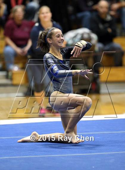Thumbnail 1 in CHSAA 5A Gymnastics Championships (Day 1 First Half) photogallery.