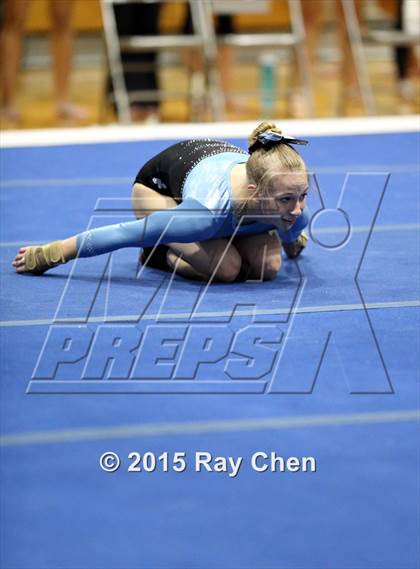 Thumbnail 2 in CHSAA 5A Gymnastics Championships (Day 1 First Half) photogallery.