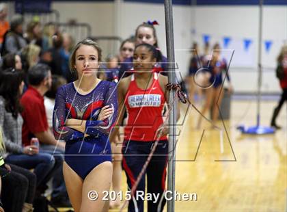 Thumbnail 1 in CHSAA 5A Gymnastics Championships (Day 1 First Half) photogallery.
