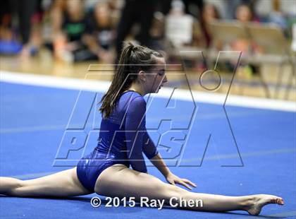 Thumbnail 2 in CHSAA 5A Gymnastics Championships (Day 1 First Half) photogallery.