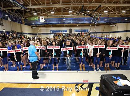 Thumbnail 2 in CHSAA 5A Gymnastics Championships (Day 1 First Half) photogallery.